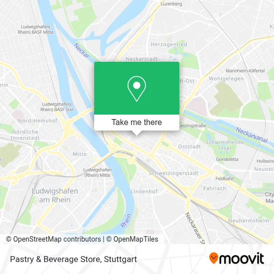 Pastry & Beverage Store map