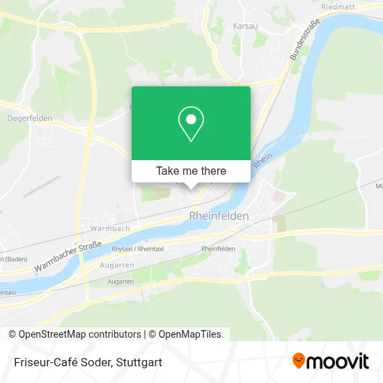 Friseur-Café Soder map