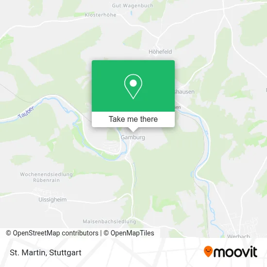 St. Martin map