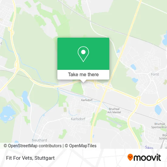 Fit For Vets map