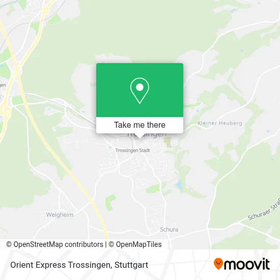 Orient Express Trossingen map