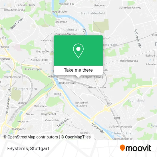 T-Systems map