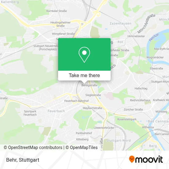Behr map