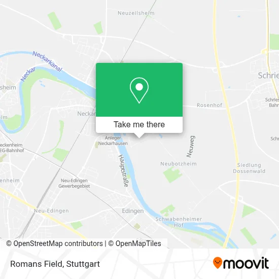 Romans Field map