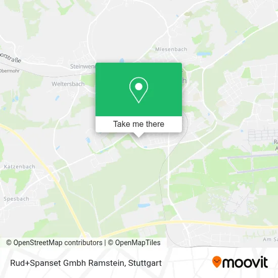 Rud+Spanset Gmbh Ramstein map