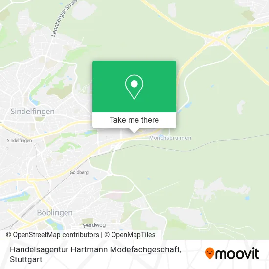 Handelsagentur Hartmann Modefachgeschäft map