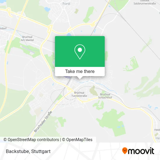 Backstube map