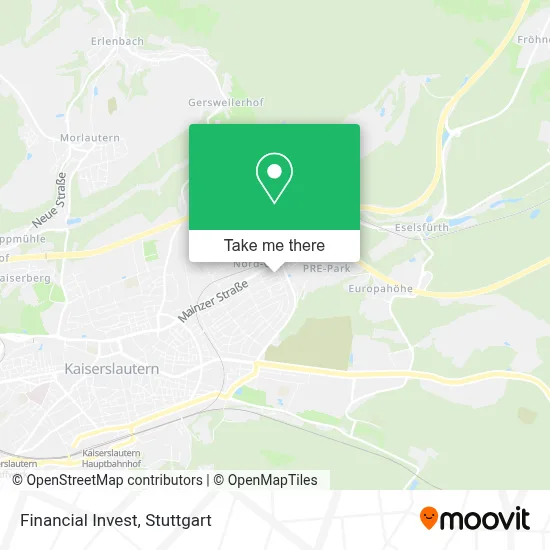 Financial Invest map
