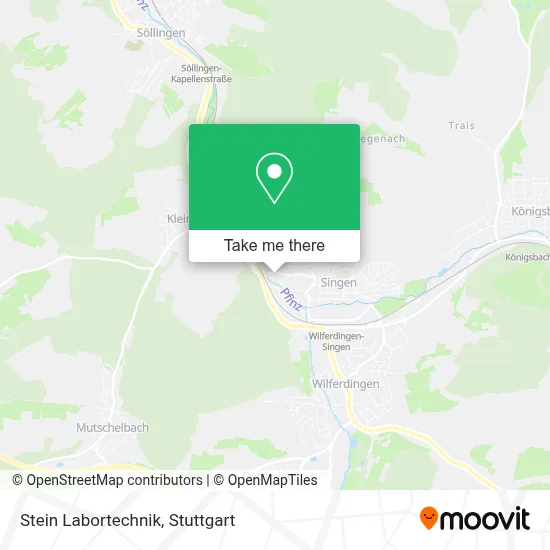 Stein Labortechnik map