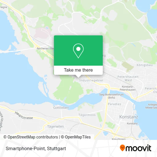 Smartphone-Point map