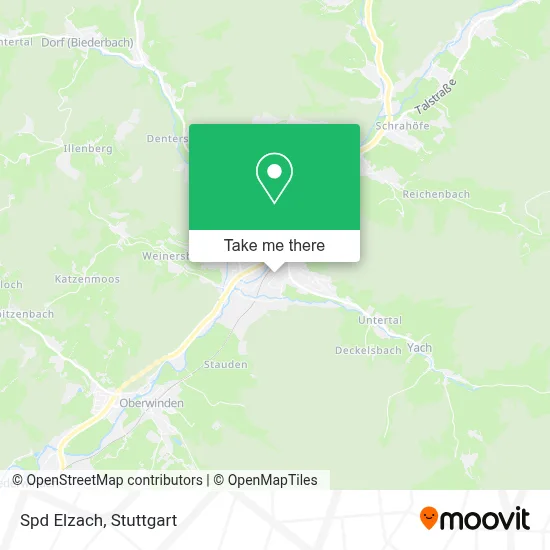 Spd Elzach map