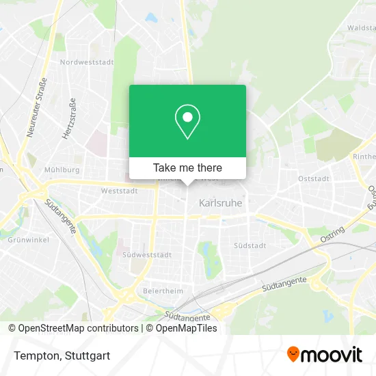 Tempton map