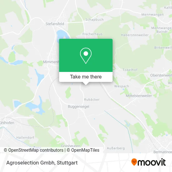 Agroselection Gmbh map