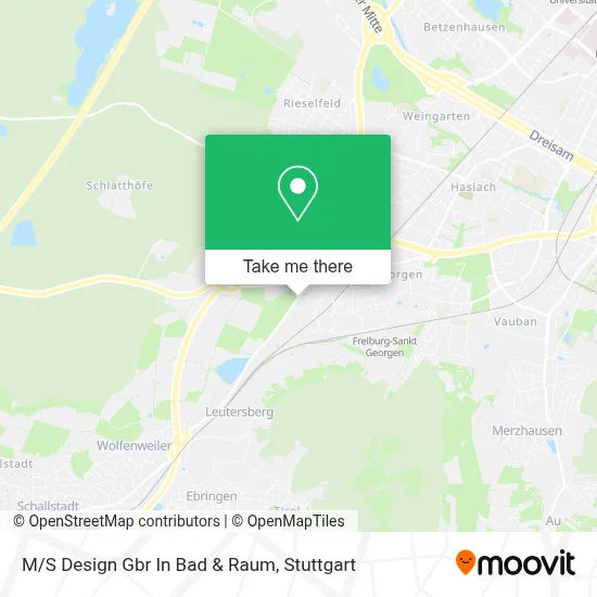 M/S Design Gbr In Bad & Raum map