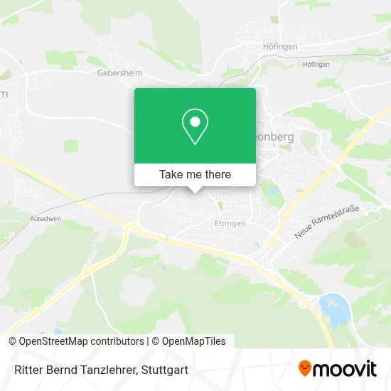 Ritter Bernd Tanzlehrer map