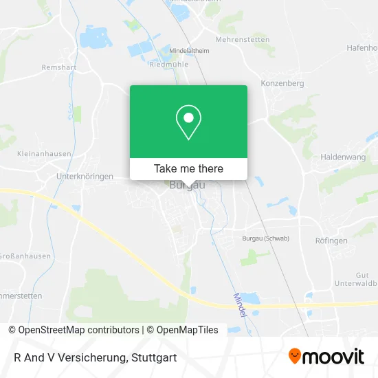 R And V Versicherung map
