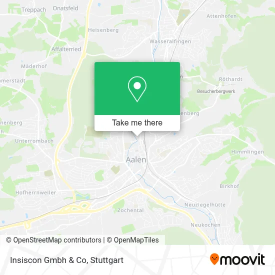 Insiscon Gmbh & Co map