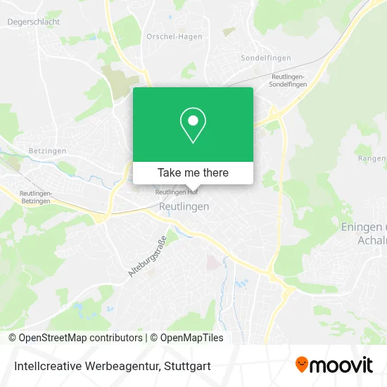 Intellcreative Werbeagentur map