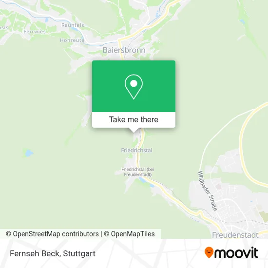 Fernseh Beck map
