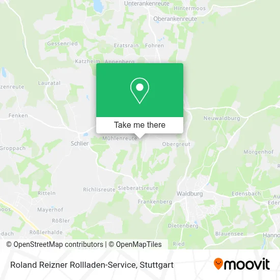 Roland Reizner Rollladen-Service map