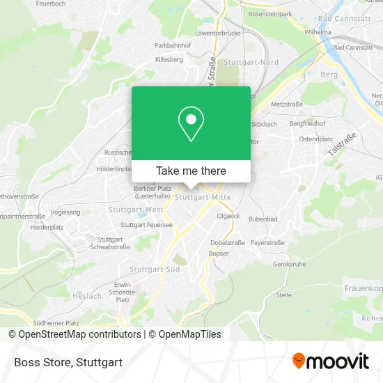 Boss Store map
