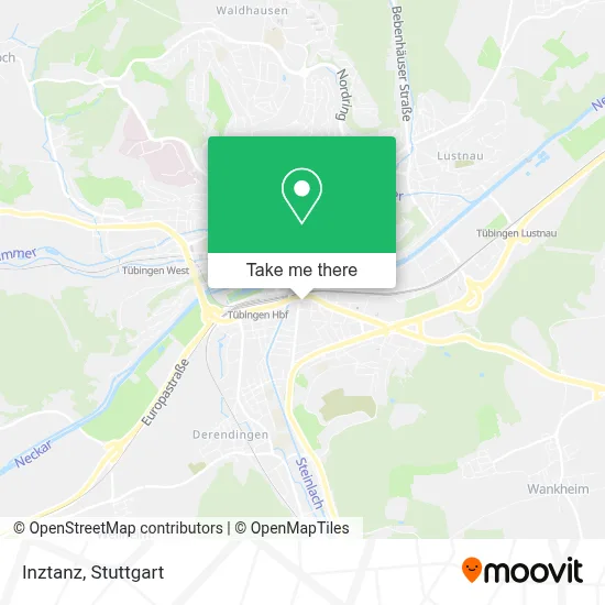 Inztanz map