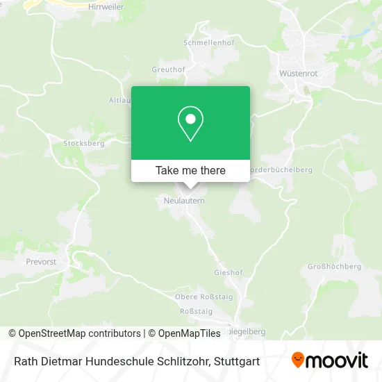 Rath Dietmar Hundeschule Schlitzohr map
