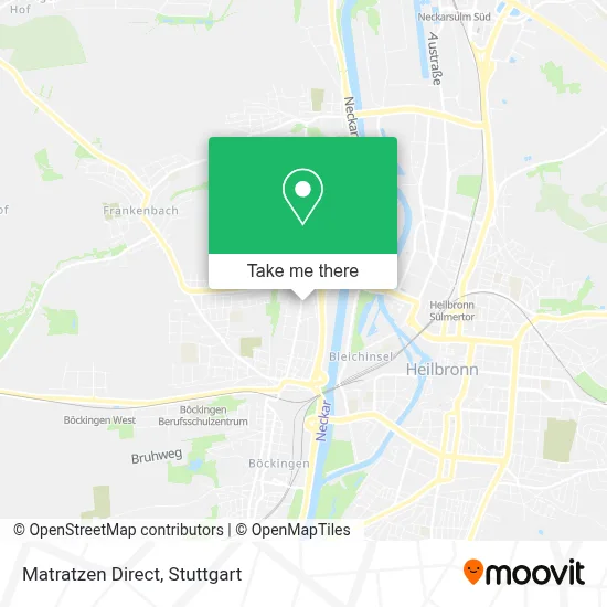 Matratzen Direct map