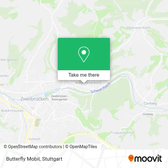 Butterfly Mobil map