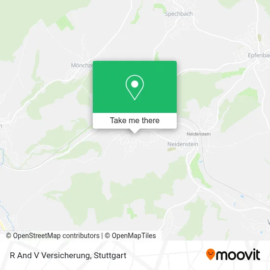 R And V Versicherung map