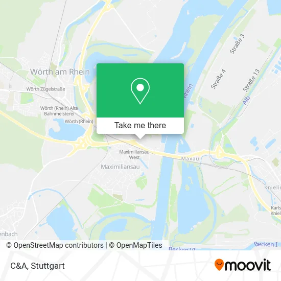 C&A map