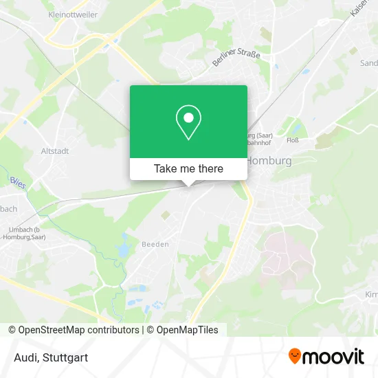 Audi map