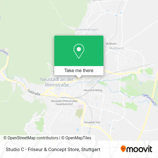 Studio C - Friseur & Concept Store map