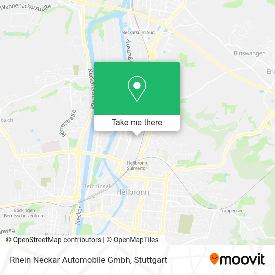 Rhein Neckar Automobile Gmbh map
