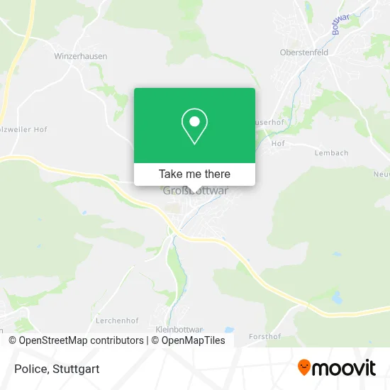 Polizei map