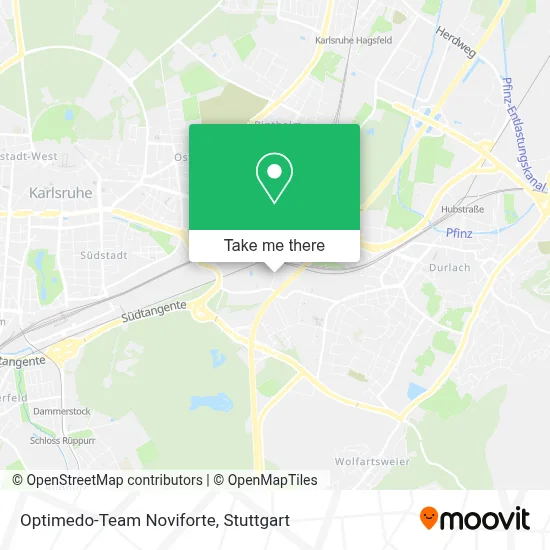 Optimedo-Team Noviforte map