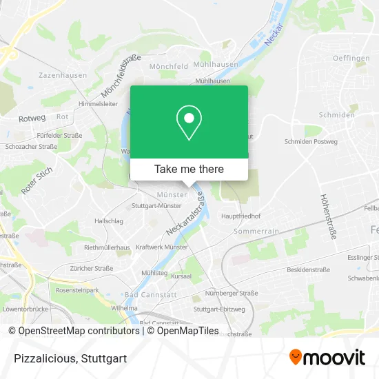Pizzalicious map