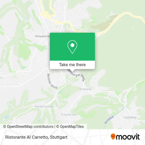 Ristorante Al Carretto map