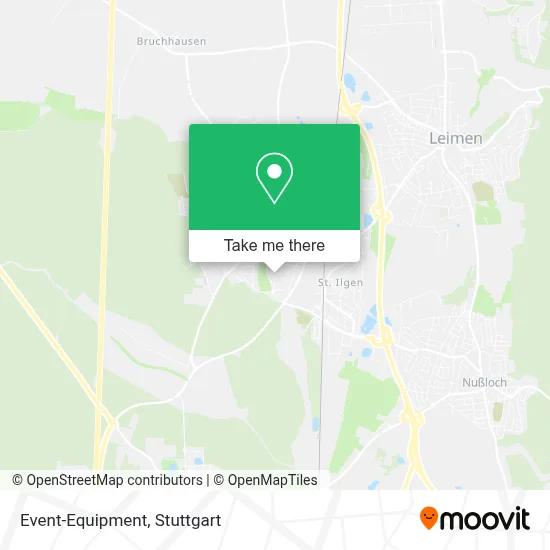 Event-Equipment map