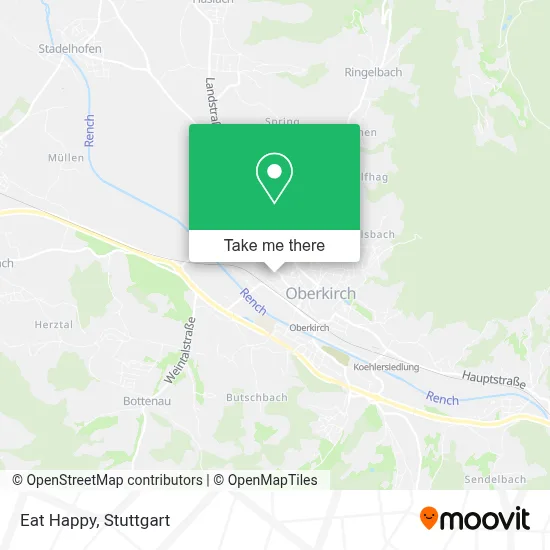 Eat Happy map