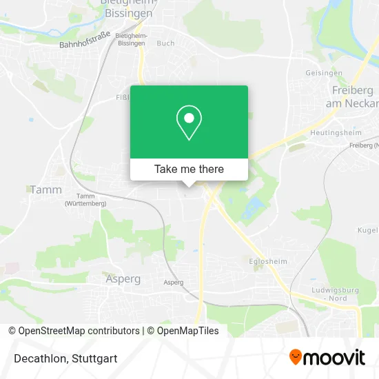 Decathlon map