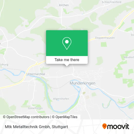 Mtk Metalltechnik Gmbh map