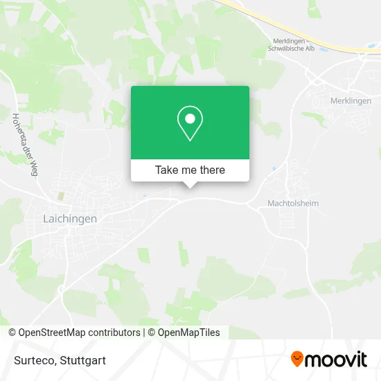 Surteco map