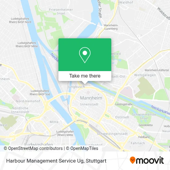 Harbour Management Service Ug map