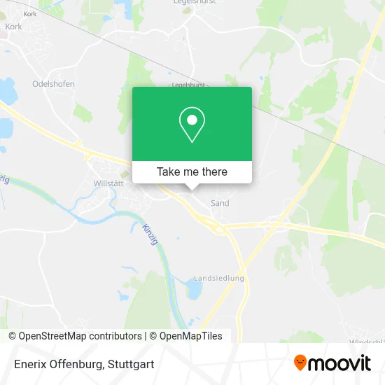 Enerix Offenburg map