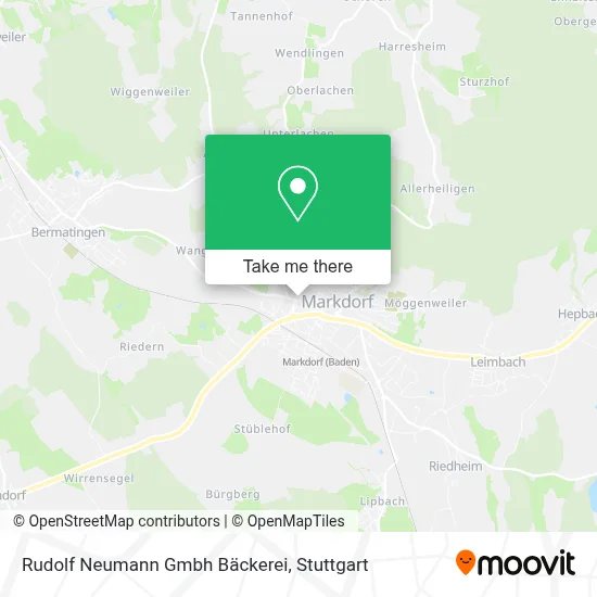 Rudolf Neumann Gmbh Bäckerei map