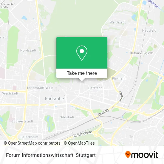 Forum Informationswirtschaft map