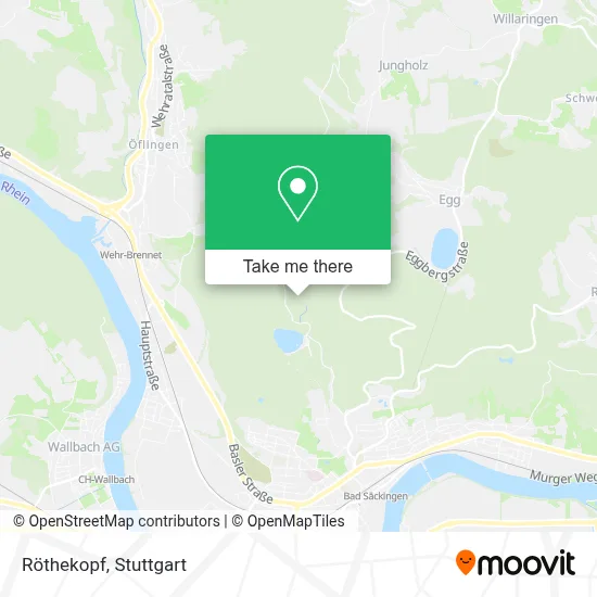 Röthekopf map