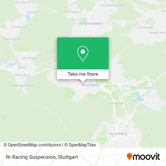 Rr Racing Suspension map