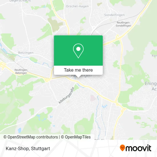 Kanz-Shop map